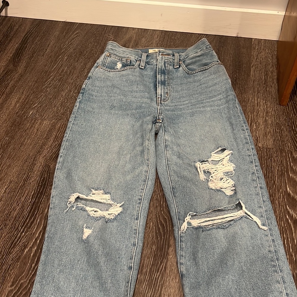 Madewell baggy straight jeans women’s size 24 - Picture 9 of 13